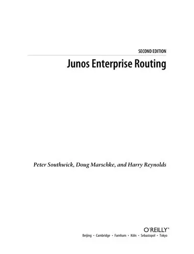 Cover of Junos Enterprise Routing