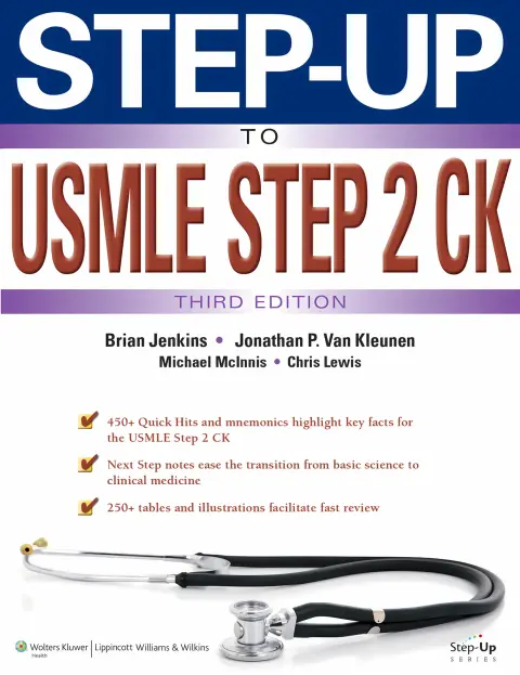 Cover of Step-Up to USMLE Step 2 CK 3rd Edition