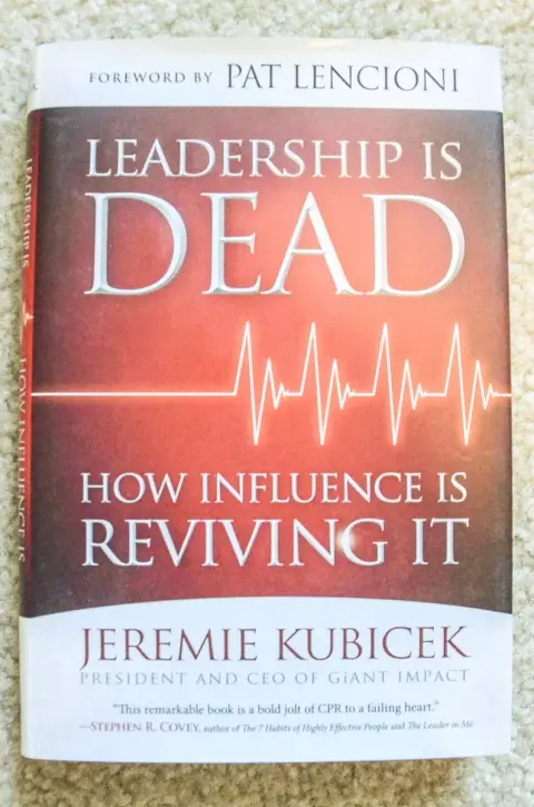 Cover of Leadership is Dead
