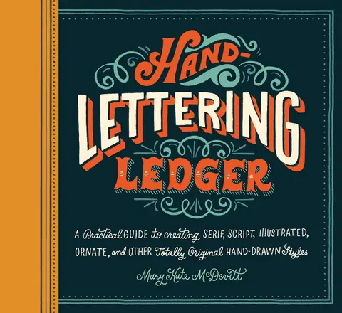 Cover of Hand-Lettering Ledger