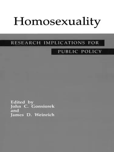 Cover of Homosexuality