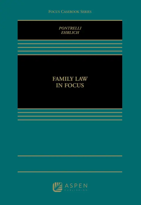 Cover of Family Law in Focus