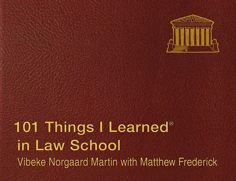 Cover of 101 Things I Learned (R) in Law School