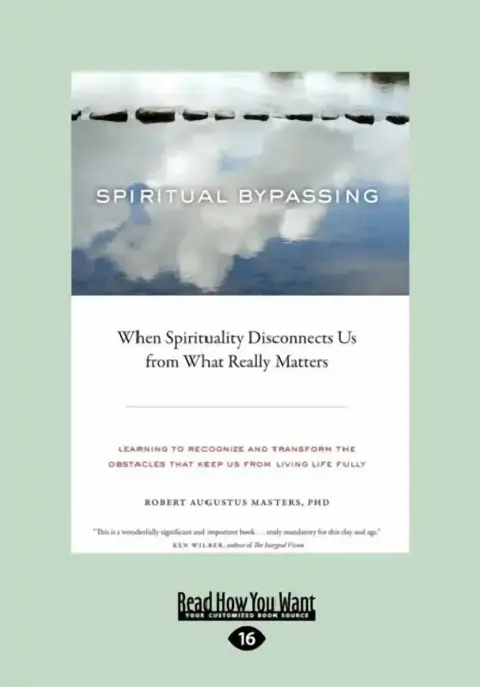 Cover of Spiritual Bypassing