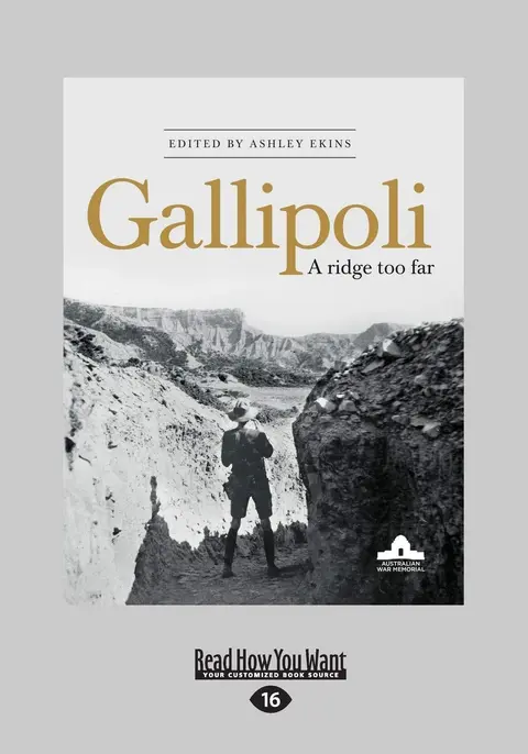 Cover of Gallipoli