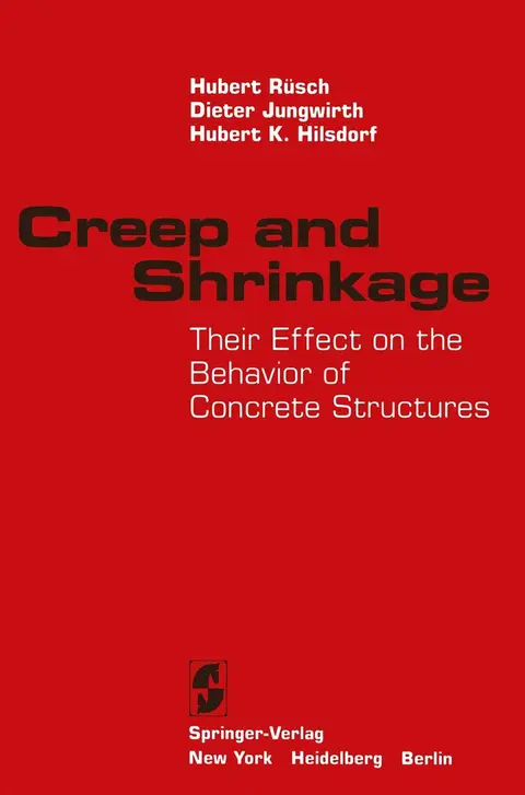 Cover of Creep and Shrinkage