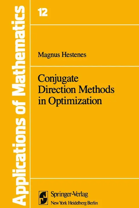 Cover of Conjugate Direction Methods in Optimization