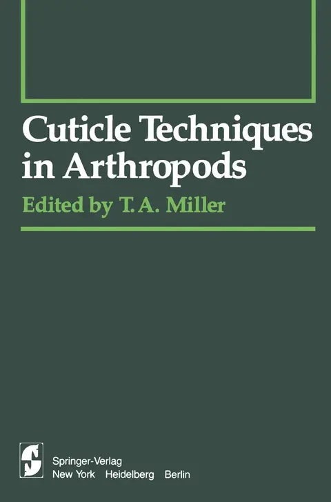 Cover of Cuticle Techniques in Arthropods