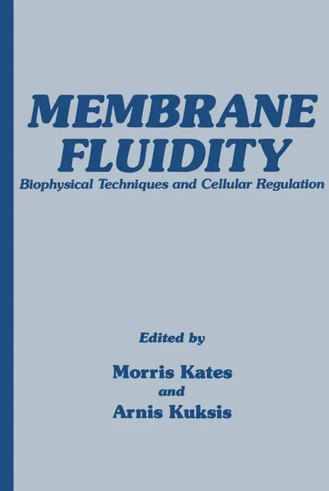 Cover of Membrane Fluidity