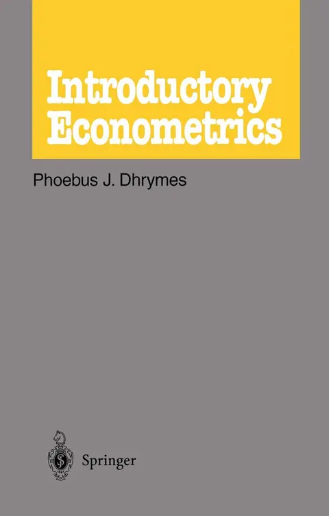 Cover of Introductory Econometrics