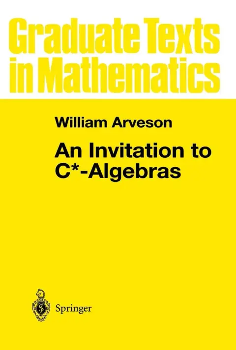 Cover of An Invitation to C*-Algebras