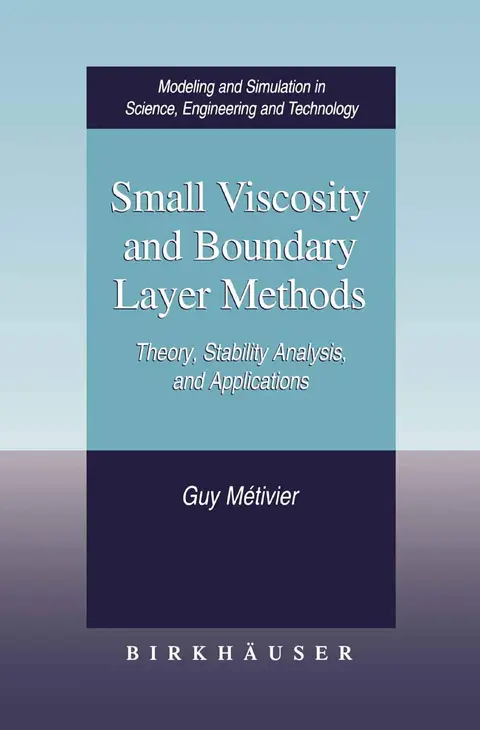 Cover of Small Viscosity and Boundary Layer Methods
