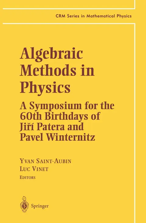 Cover of Algebraic Methods in Physics