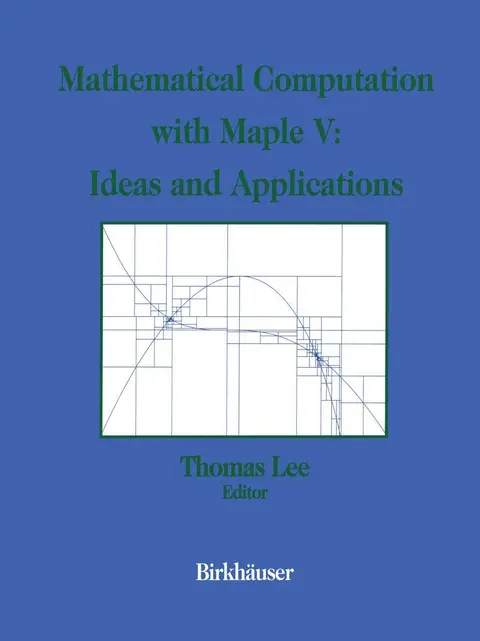 Cover of Mathematical Computation with Maple V