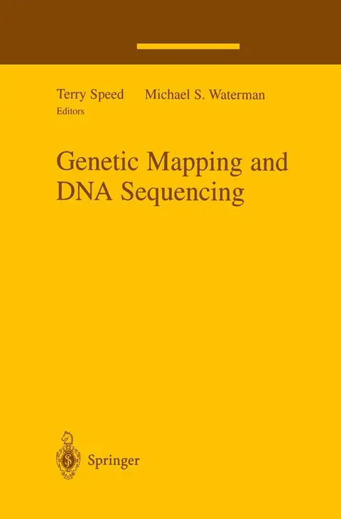 Cover of Genetic Mapping and DNA Sequencing