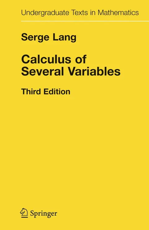 Cover of Calculus of Several Variables