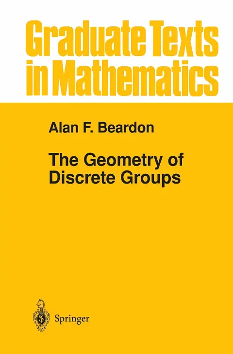 Cover of The Geometry of Discrete Groups