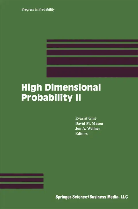 Cover of High Dimensional Probability II