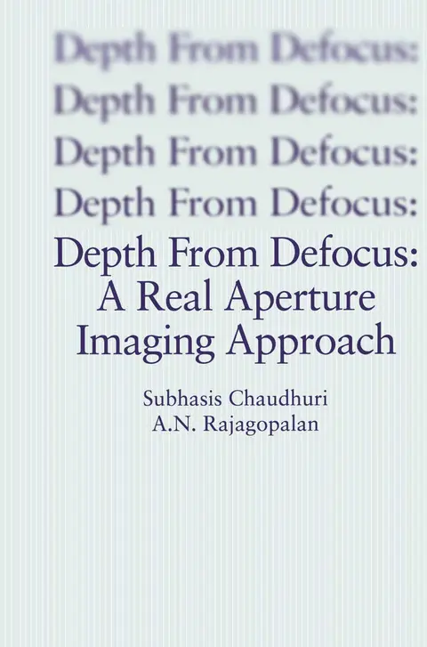 Cover of Depth from Defocus