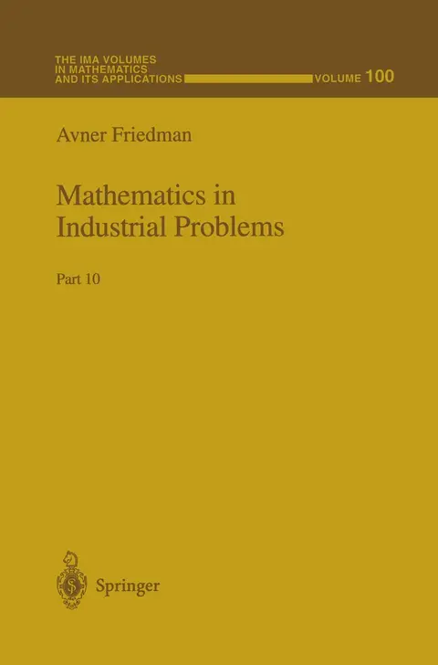 Cover of Mathematics in Industrial Problems