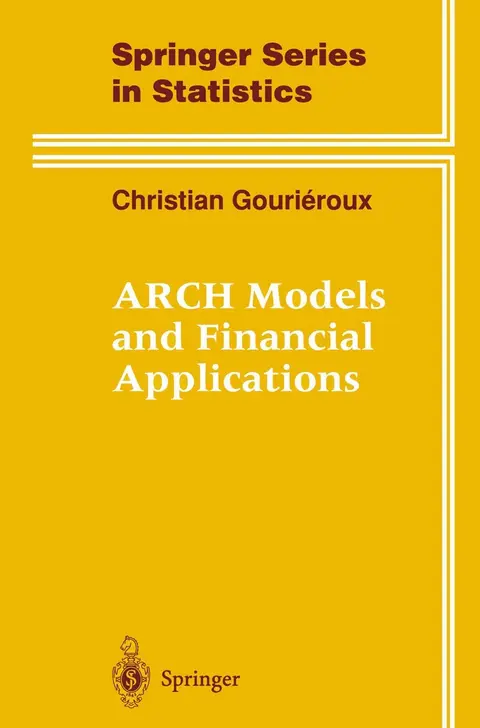Cover of ARCH Models and Financial Applications
