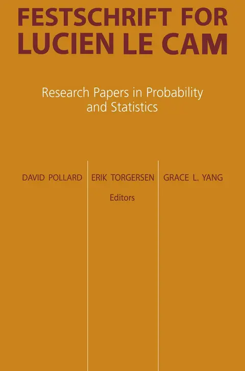 Cover of Festschrift for Lucien Le Cam