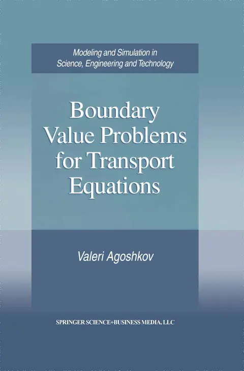 Cover of Boundary Value Problems for Transport Equations
