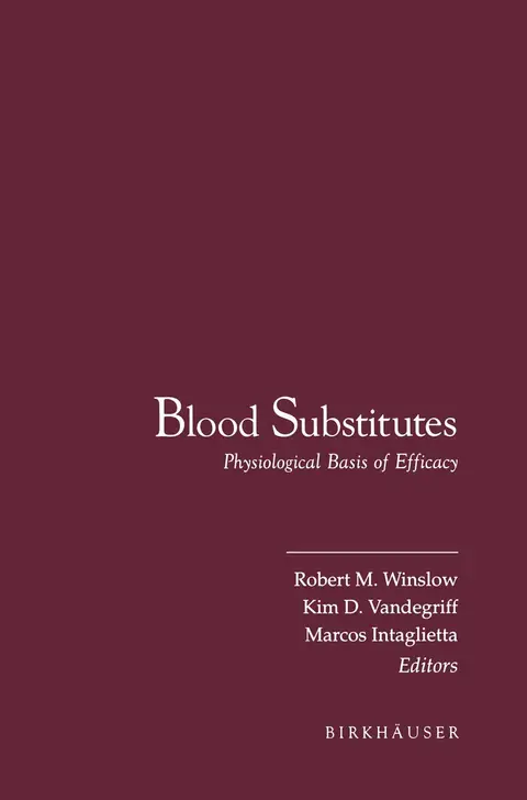 Cover of Blood Substitutes