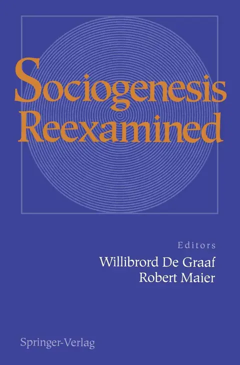 Cover of Sociogenesis Reexamined