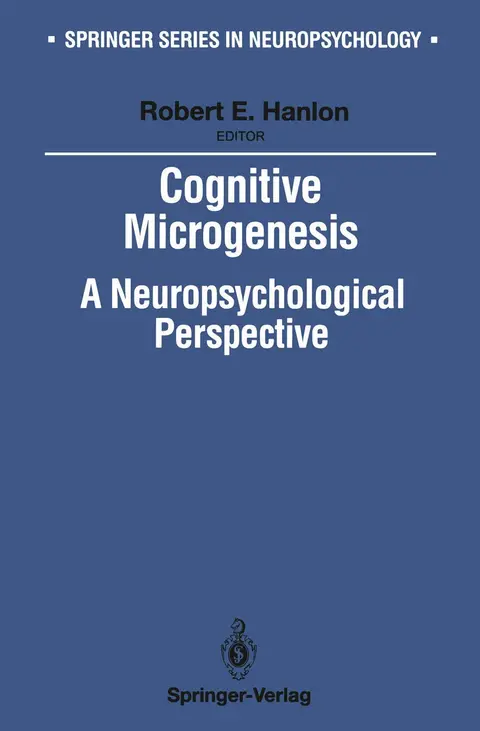Cover of Cognitive Microgenesis