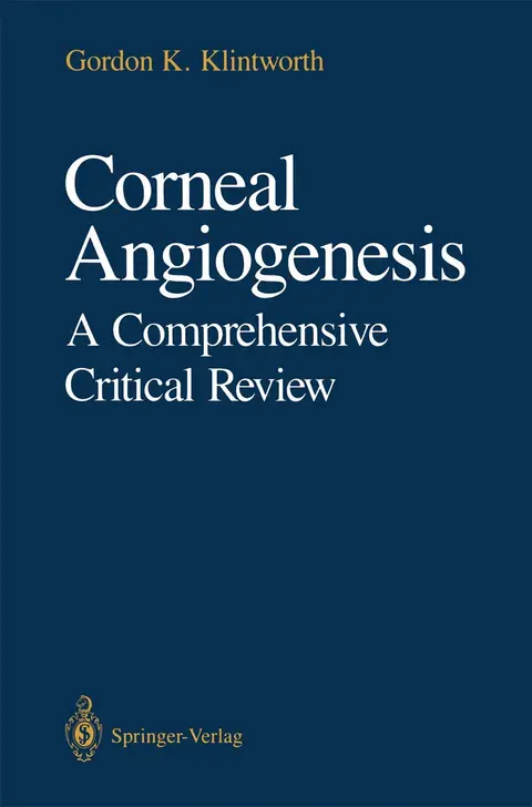Cover of Corneal Angiogenesis