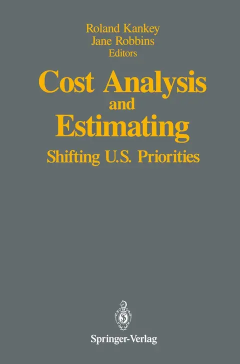 Cover of Cost Analysis and Estimating