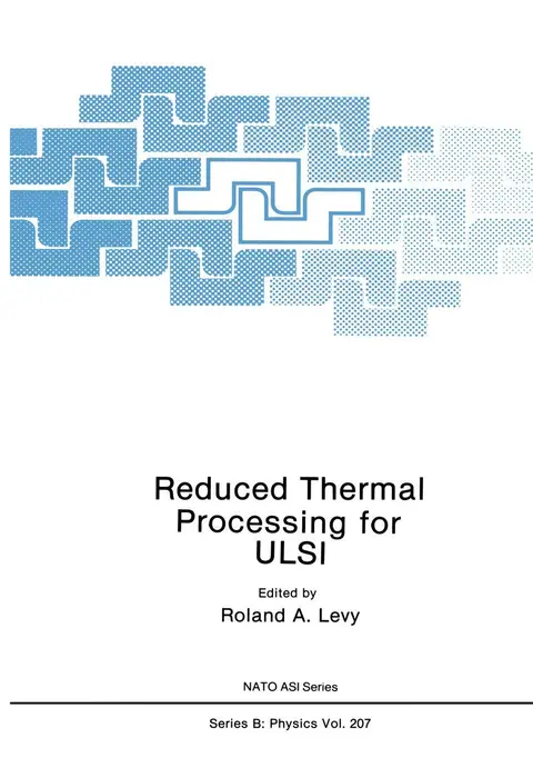 Cover of Reduced Thermal Processing for ULSI