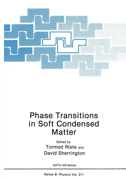 Cover of Phase Transitions in Soft Condensed Matter