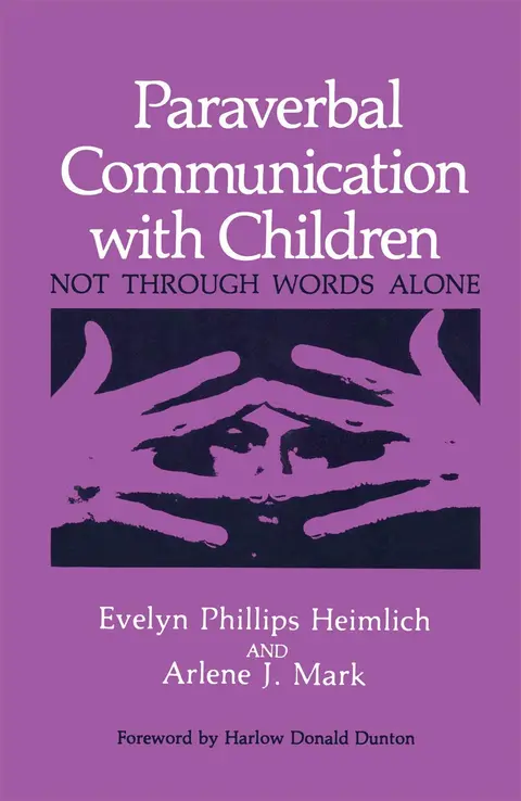 Cover of Paraverbal Communication with Children