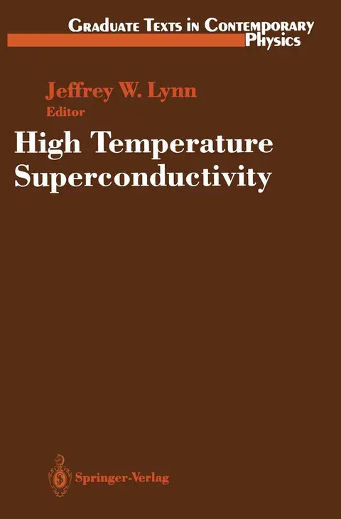 Cover of High Temperature Superconductivity