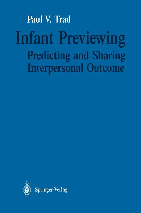 Cover of Infant Previewing