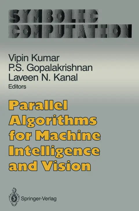 Cover of Parallel Algorithms for Machine Intelligence and Vision
