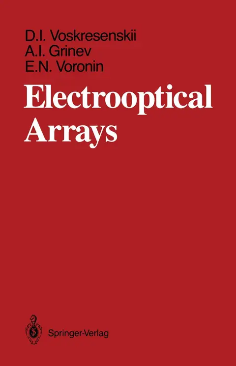 Cover of Electrooptical Arrays