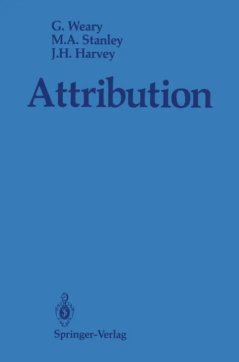 Cover of Attribution