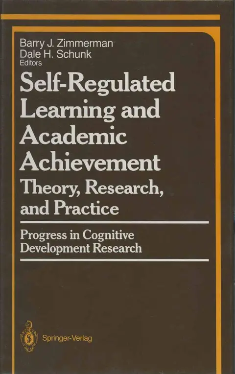 Cover of Self-Regulated Learning and Academic Achievement