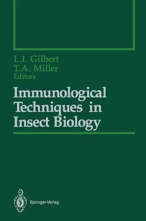 Cover of Immunological Techniques in Insect Biology
