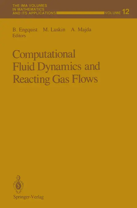 Cover of Computational Fluid Dynamics and Reacting Gas Flows