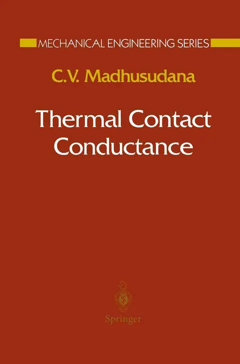 Cover of Thermal Contact Conductance