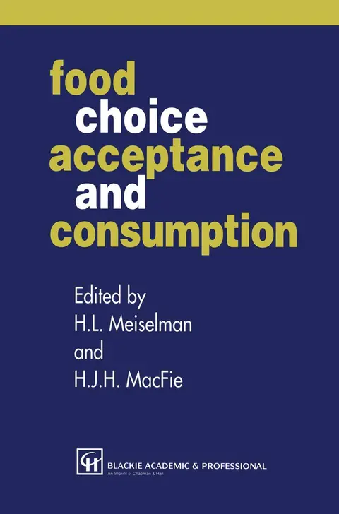Cover of Food Choice, Acceptance and Consumption
