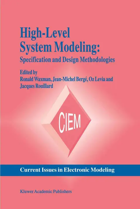 Cover of High-Level System Modeling