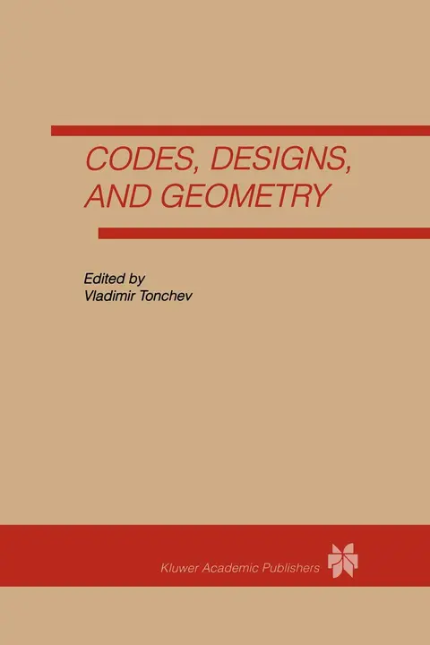 Cover of Codes, Designs and Geometry