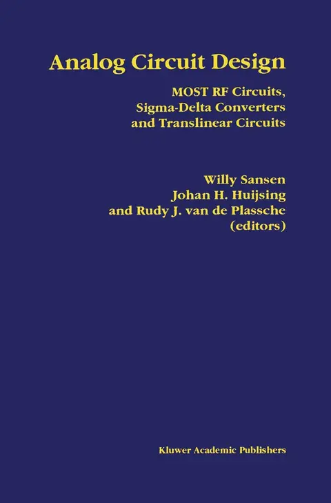 Cover of Analog Circuit Design