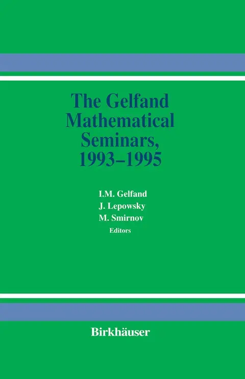 Cover of The Gelfand Mathematical Seminars