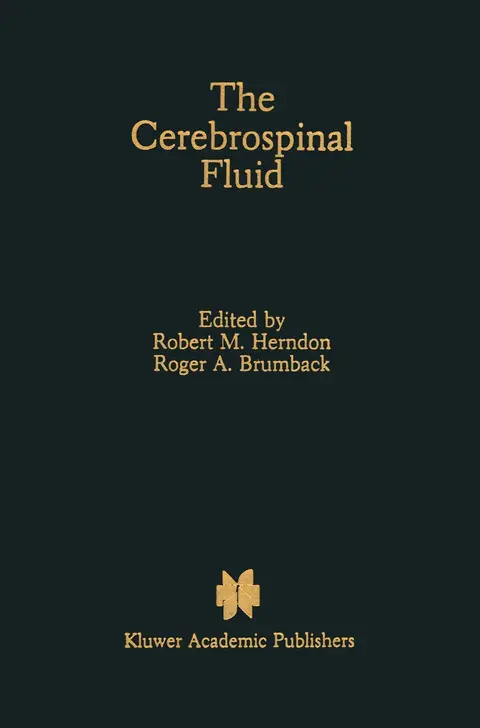 Cover of The Cerebrospinal Fluid